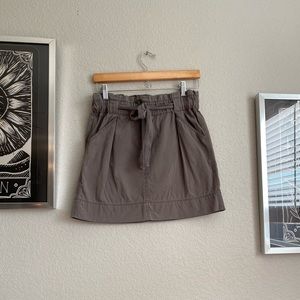 Old Navy Brown Paper Bag Tie Waist Size S